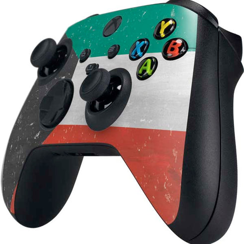 Kuwait Flag Distressed Xbox Series X Controller Skin